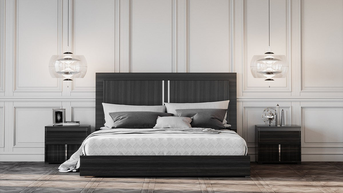 Jubilee Furniture - Axman Italian Modern Grey Bedroom Set