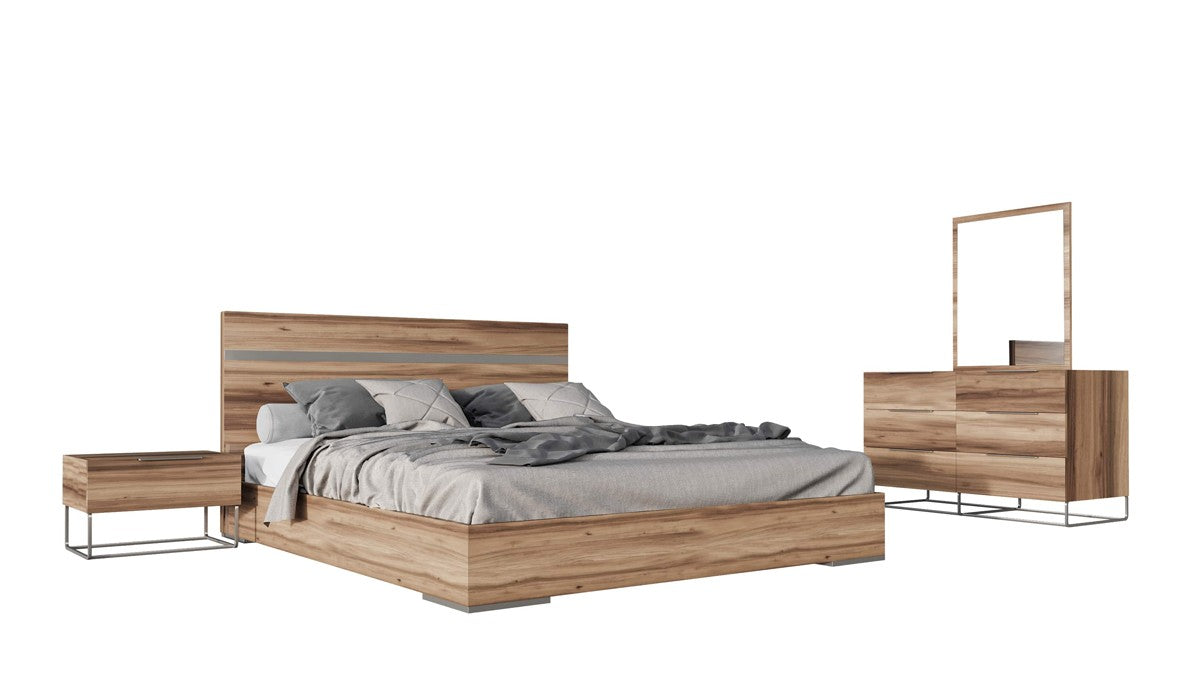 Jubilee Furniture - Nova Domus Matthias Italian Modern Light Oak Bedroom Set