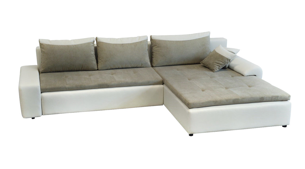 Maxima House - LONDON Sectional Sleeper Sofa with Storage, Right