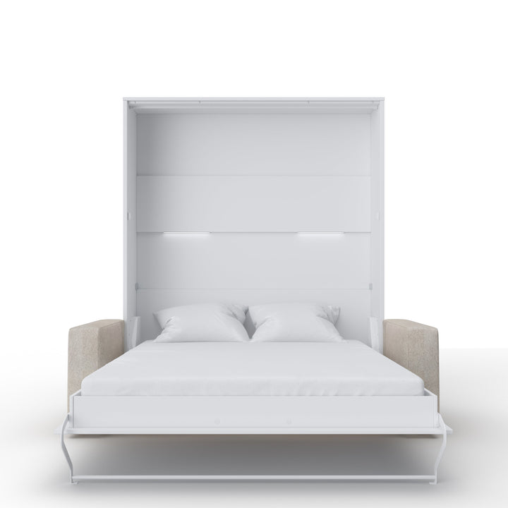 Maxima House INVENTO Queen Vertical Wall Bed With Sofa Space Saving Bed