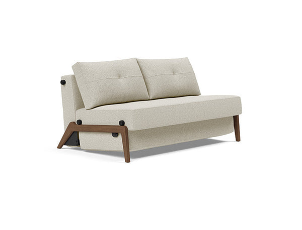 Innovation Living - Cubed Full Size Sofa Bed With Dark Wood Legs