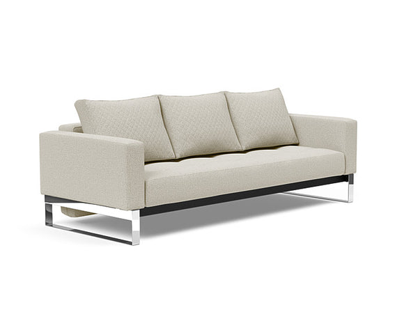 Innovation Living - Cassius Quilt Chrome Sofa Bed