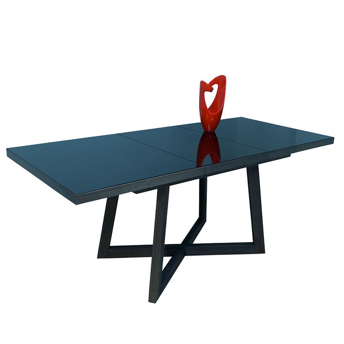 Maxima House - Brish Wood Top Extendable Dining Table