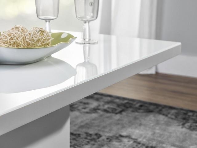 Maxima House - Evita Glass Top Extendable Dining Table