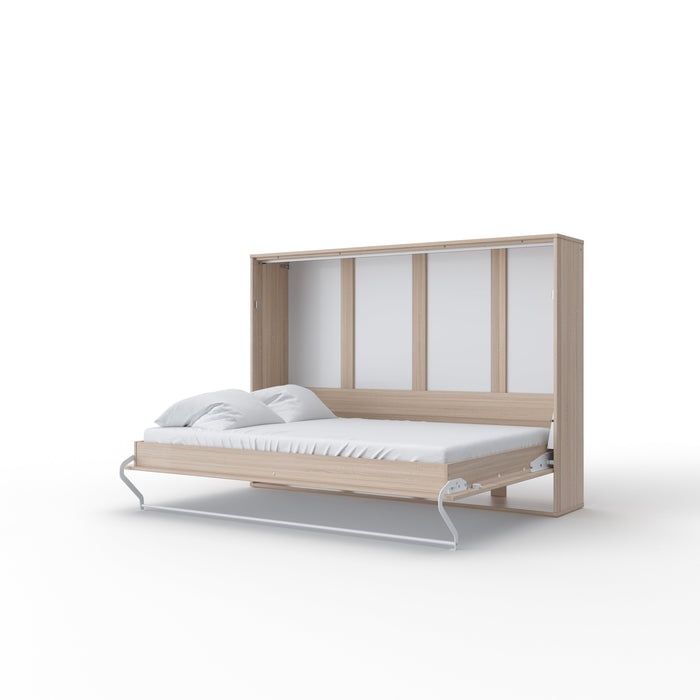 Maxima House - BRESCIA European Horizontal Twin  Wall Bed With Mattress