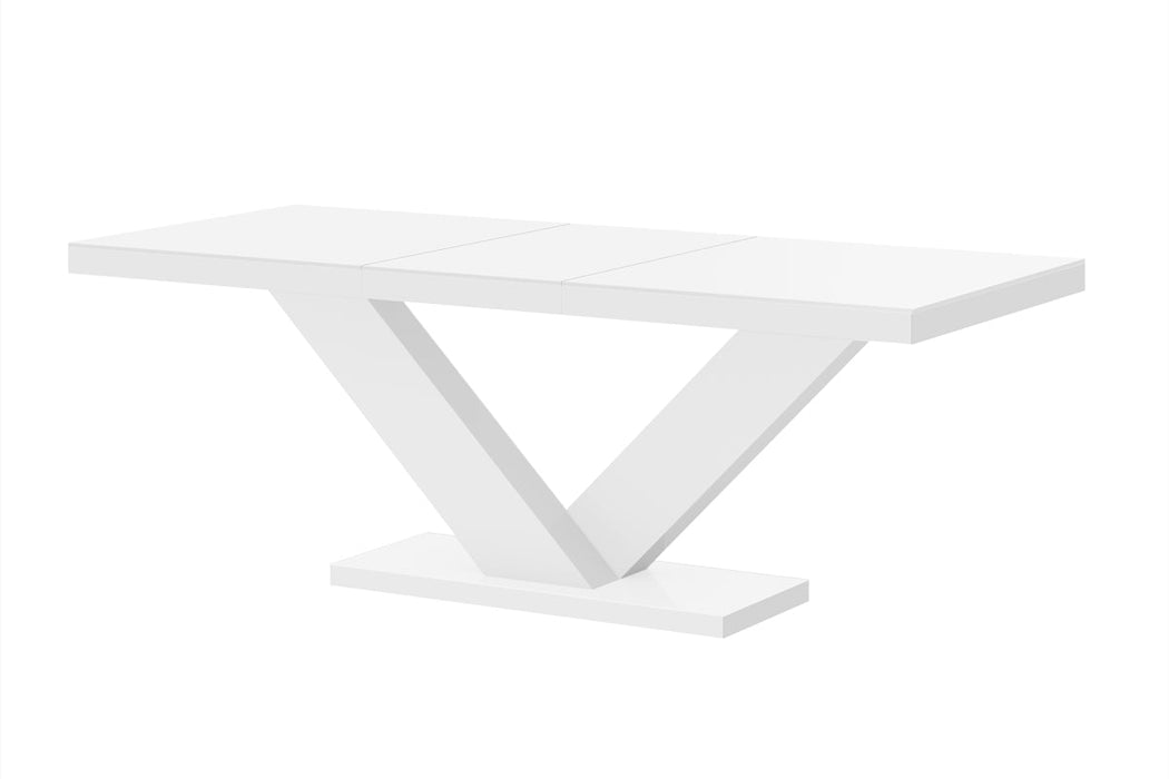 Maxima House - Victoria High Gloss Extendable Dining Table