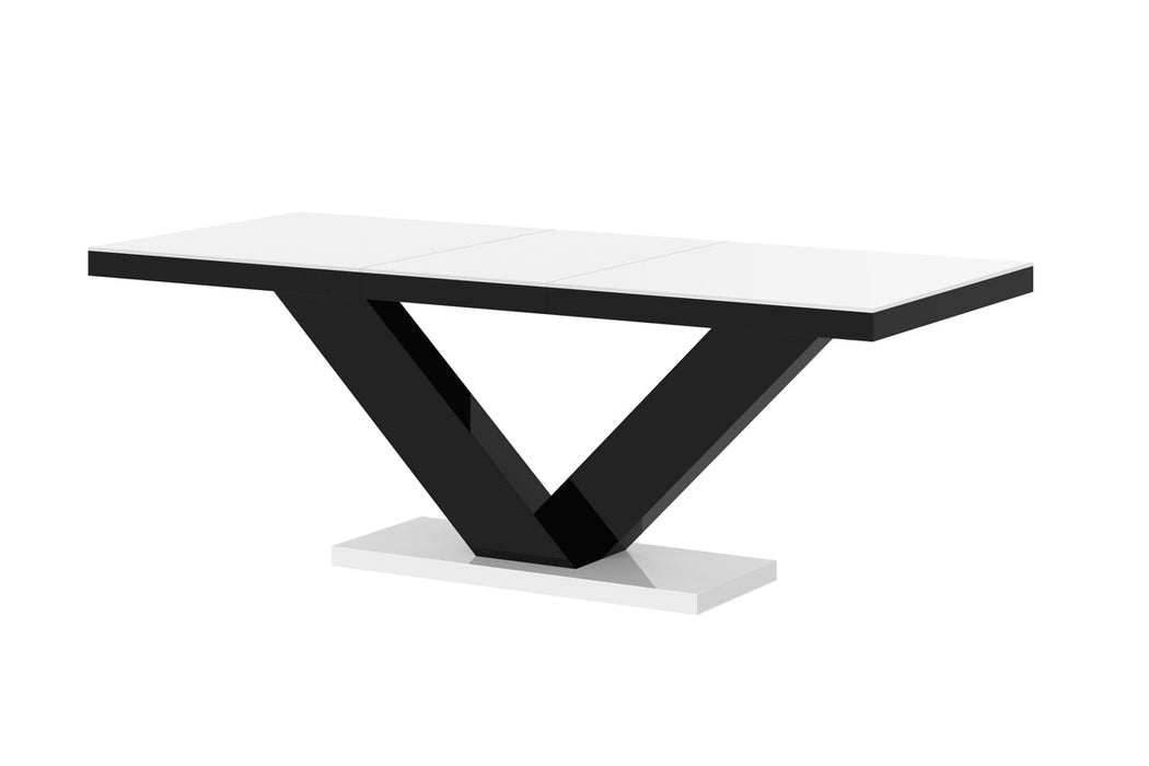 Maxima House - Victoria High Gloss Extendable Dining Table