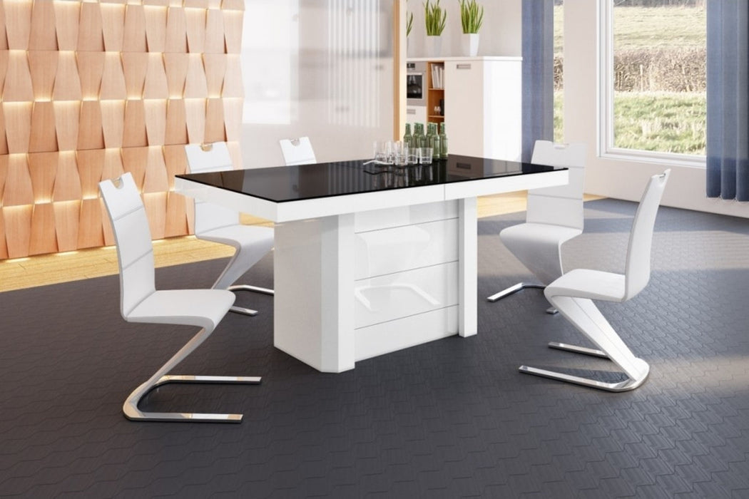Maxima House - Kolos High Gloss Extendable Dining / Conference Room Table