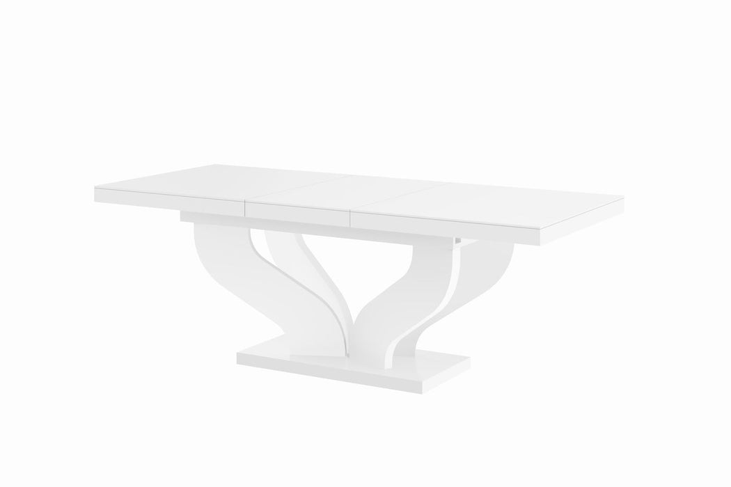 Maxima House - Viva High Gloss Extendable Dining Table