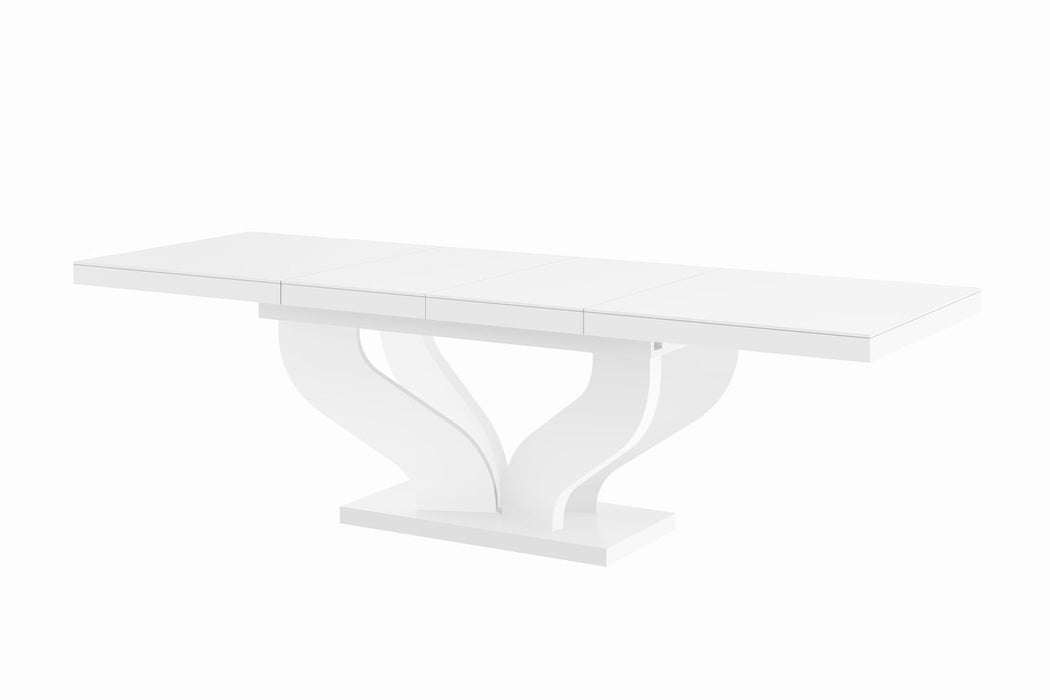 Maxima House - Viva High Gloss Extendable Dining Table